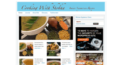 Desktop Screenshot of cookingwithshobha.com